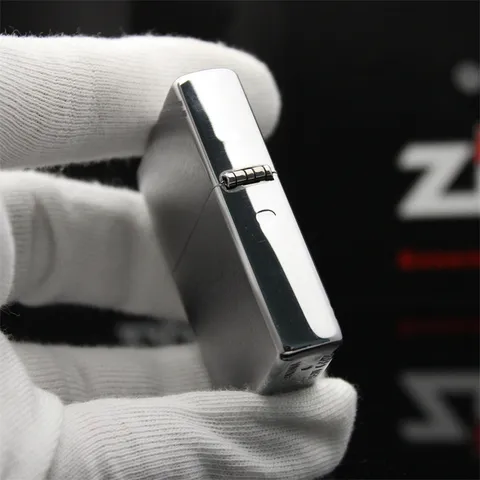 Bật Lửa Zippo 230 - Chất liệu Chrome Brushed Vintage 1937, Thiết Kế Cổ Điển, Hộp Quà Tặng, Bảo Hành Trọn Đời