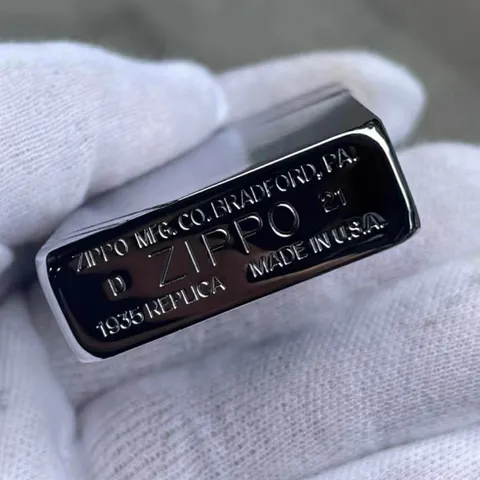 Bật Lửa Zippo 1935 Replica - Thiết Kế Cổ Điển Mạ Chrome Bền Bỉ - Hàng Nhập Khẩu Mỹ, Quà Tặng Độc Đáo