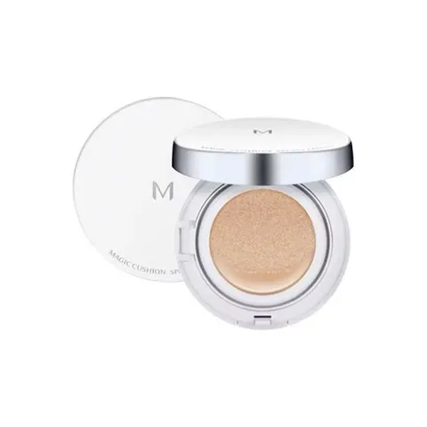 Phấn Nước Kiềm Dầu Missha M Magic Cushion SPF 50+ - Che Phủ Khuyết Điểm Tốt Nhất, Da Sáng No.21, Dùng Mùa Hè