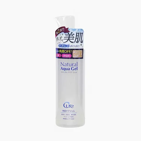 Tẩy Da Chết Cure Natural Aqua Gel 250ml - Gel Tẩy Da Nhẹ Dịu, Không Mùi, Không Chất Bảo Quản, Giúp Làm Sạch Da Mặt Hiệu Quả