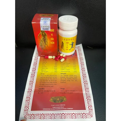 THOÁI VỊ ĐĨA ĐỆM HONGKONG Xương Khớp 30 VIÊN