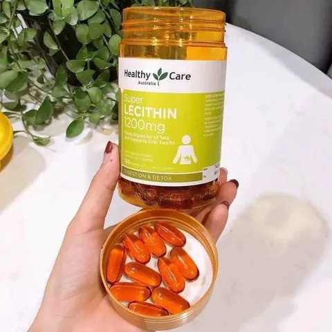 Mầm Đậu Nành Úc Healthy Care Super Lecithin 1200mg - Hỗ Trợ Sức Khỏe Tim Mạch & Cải Thiện Trí Nhớ - 100 Viên Bổ Sung Dinh Dưỡng
