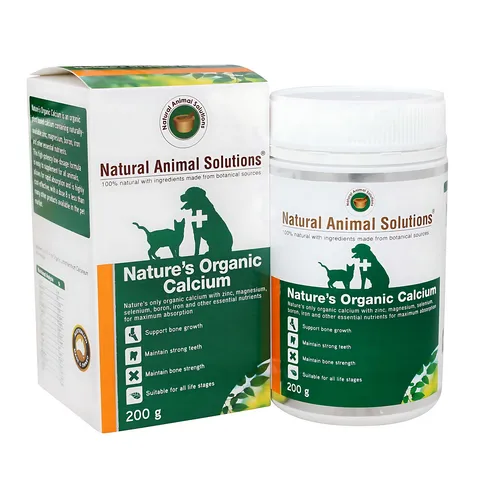 Bổ Sung Canxi Cho Chó Và Mèo Phù Hợp Mọi Lứa Tuổi (Natural Animal Solutions Natures Organic Calcium 200g)