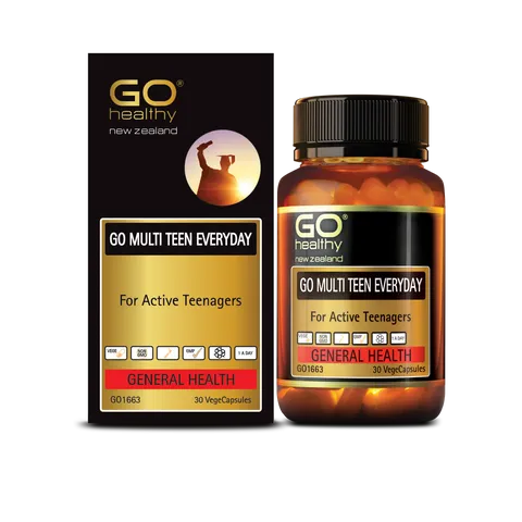 Viên Uống Vitamin Tổng Hợp GO Multi Teen Everyday 60 Viên - Hỗ Trợ Sức Khỏe Cho Thanh Thiếu Niên, Tăng Cường Tập Trung