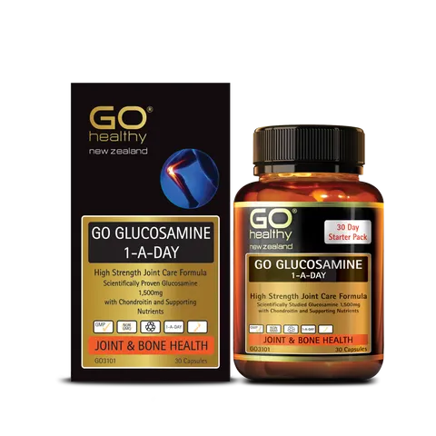 Viên Uống Go Glucosamine 1-A-Day 1500mg - Bổ Xương Khớp 30 Viên Hỗ Trợ Khớp Linh Hoạt, Giảm Thoái Hoá, Cải Thiện Tình Trạng Khô Khớp