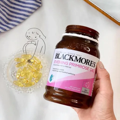 Tinh Dầu Hoa Anh Thảo Blackmores – Hỗ Trợ Sức Khỏe Phụ Nữ, Giảm Biểu Hiện PMS, Tăng Cường Độ Ẩm Da, Từ Úc