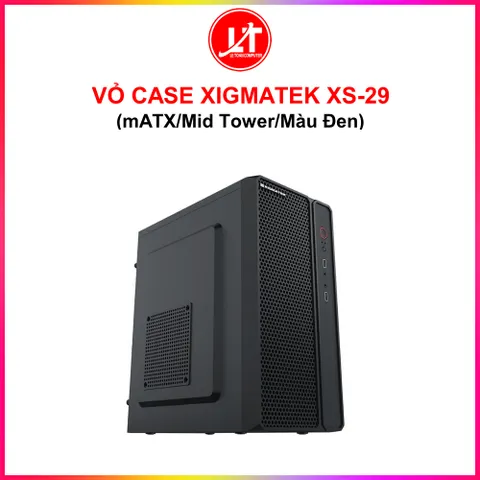 Vỏ case XIGMATEK XS-29 (mATX/Mid Tower/Màu Đen)