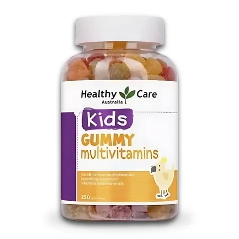 Kẹo dẻo bổ sung vitamin tổng hợp Healthy Care Kids Gummy Multivitamins, 250 Viên