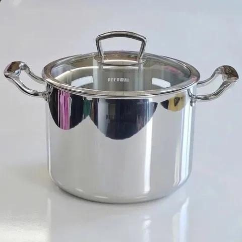 Nồi Inox Đa Năng PDEAMAI 24cm - Nồi Hấp Chân không, Đáy 3 Lớp Siêu Bền, Phù Hợp Mọi Loại Bếp, Tiện Ích Nấu Nướng Hiện Đại