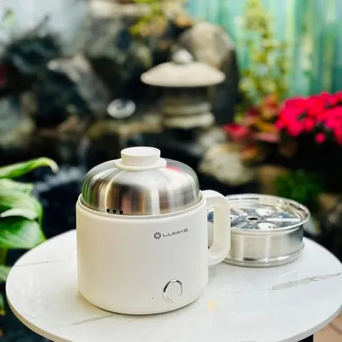 Nồi Lẩu Điện Đa Năng Lumias LM-PM606 1.6L - Công Suất 500W, Hệ Thống Chống Dính, Phù Hợp Cho Các Bữa Tiệc Thịt Nướng Nhậu