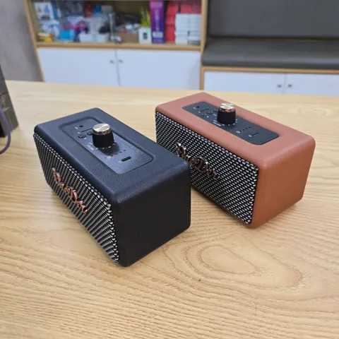 Loa Bluetooth Oneder D3 - Âm thanh sống động, bass chắc, thiết kế cổ điển retro, pin 4000mAh, hoàn hảo cho âm nhạc mọi lúc mọi nơi