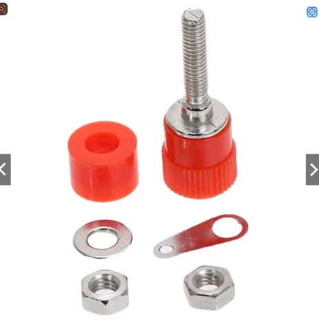 Bộ 5 Trạm Loa Ổ Cắm Chuối Màu Đỏ & Đen 4mm - Thiết Bị Âm Thanh Chuyên Dụng, Kết Nối Ổn Định, Đem Lại Âm Thanh Sống Động