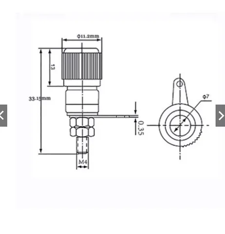 Bộ 5 Trạm Loa Ổ Cắm Chuối Màu Đỏ & Đen 4mm - Thiết Bị Âm Thanh Chuyên Dụng, Kết Nối Ổn Định, Đem Lại Âm Thanh Sống Động