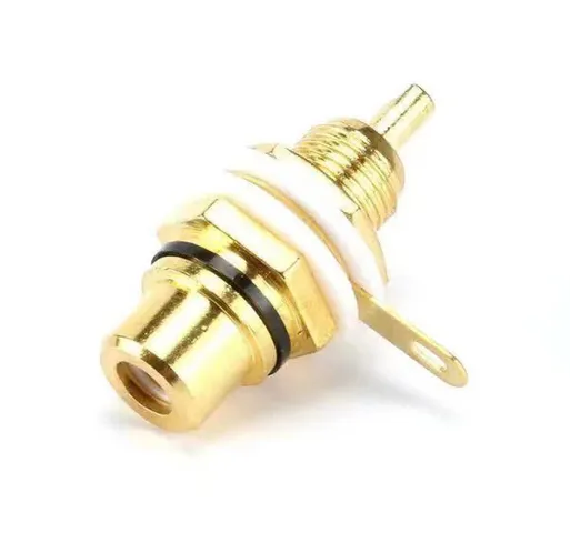 Bảng Điều Khiển Âm Thanh RCA Mạ Vàng - 4 Cái Jack Terminal Nữ Kết Nối Chất Lượng Cao cho Hệ Thống Âm Thanh Nhà Bạn