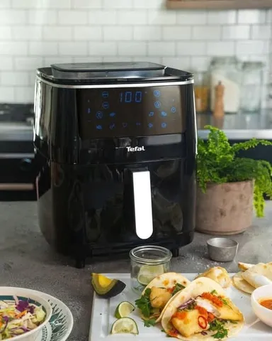 Nồi Chiên Không Dầu Tefal FW2018 - Nấu Ăn Chín Kỹ, Hấp, Nướng, Công Nghệ Đối Lưu, Dung Tích 6.5L, Không Cần Dầu Mỡ