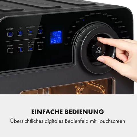 NỒI CHIÊN KHÔNG DẦU KLARSTEIN AERO VITAL CUBE CHEF 14L
