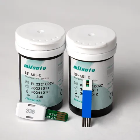 Que Thử Đường Huyết Mitsuto KF-A01-C x 50 + Tặng 50 Kim Lấy Máu - Thiết Bị Kiểm Soát Sức Khỏe Hiệu Quả Tại Nhà