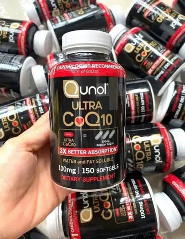 Viên uống Qunol Ultra CoQ10 100mg - Hỗ trợ sức khỏe tim mạch, tăng cường năng lượng và miễn dịch, 150 viên bổ sung tự nhiên