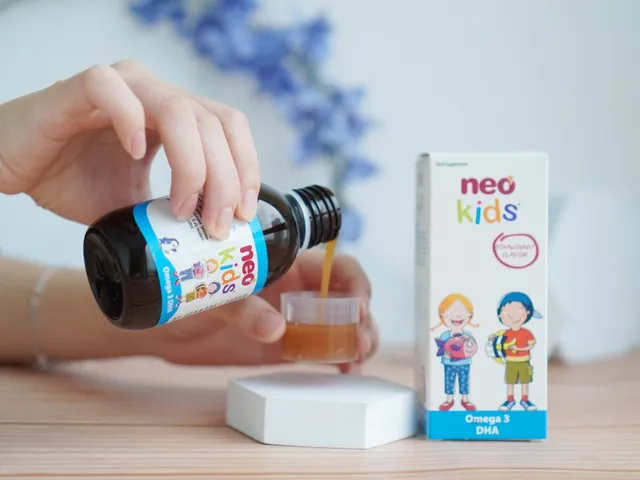Neo Kids Omega 3 DHA - Bổ sung Dầu Cá Cho Trẻ Từ 3 Tháng, Hỗ Trợ Phát Triển Trí Não, Thị Lực và Ghi Nhớ 150ml