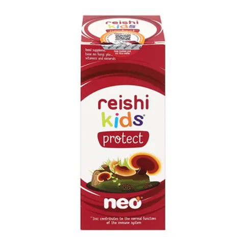 Reishi Kids Protect - Siêu Thực Phẩm Tăng Cường Đề Kháng Cho Bé 150ml - Hỗ Trợ Tiêu Hóa và Ngăn Ngừa Bệnh Tật