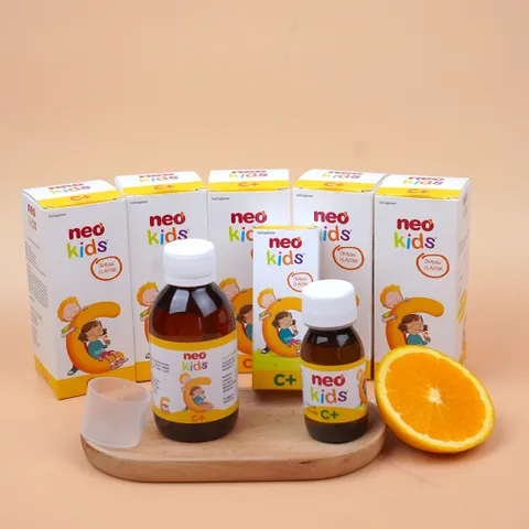 Neo Kids C+ 150ml - Vitamin C Tăng Cường Đề Kháng Cho Trẻ Sơ Sinh và Trẻ Nhỏ - Hỗ Trợ Sức Khỏe Tiêu Hóa
