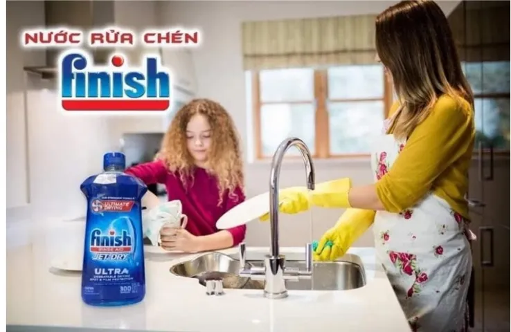 Nước Rửa Chén Finish 946ml - Giải Pháp Vệ Sinh Bát Đĩa Hiệu Quả Cho Máy Rửa Chén Tại Nhà, Bảo Vệ Đồ Dùng Bền Lâu
