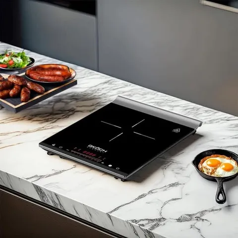 Bếp Từ Đơn GKÖCH 2000W - Thiết Kế Sang Trọng, Nhỏ Gọn, Dễ Dàng Di Chuyển - Hoàn Hảo Cho Mọi Không Gian Bếp