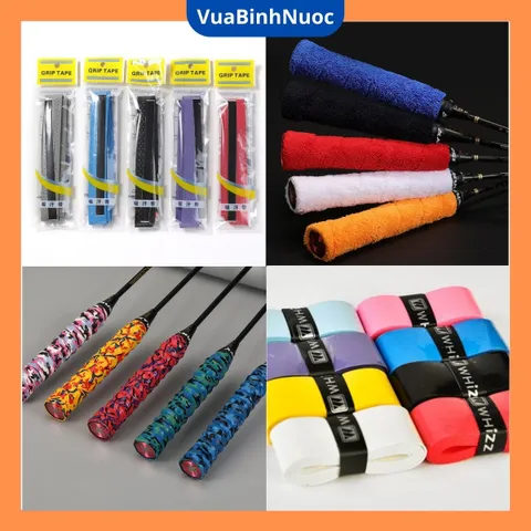 Quấn cán vợt cầu lông, cuốn cán vợt chống trơn cho cầu lông, pickleball, golf cao cấp - Vuabinhnuoc