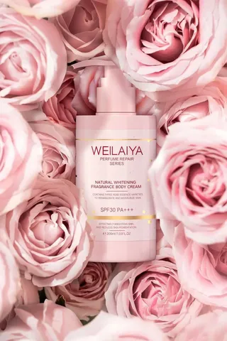 Kem Body Chống Nắng Trắng Da Weilaiya Natural Whitening Fragrance 200ml
