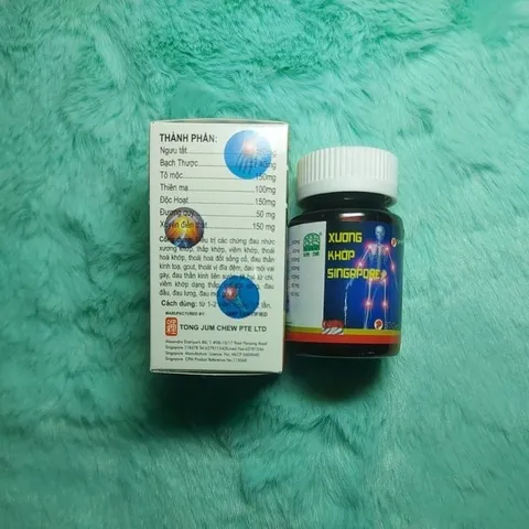 Xương khớp singapo hỗ trợ xương khớp
