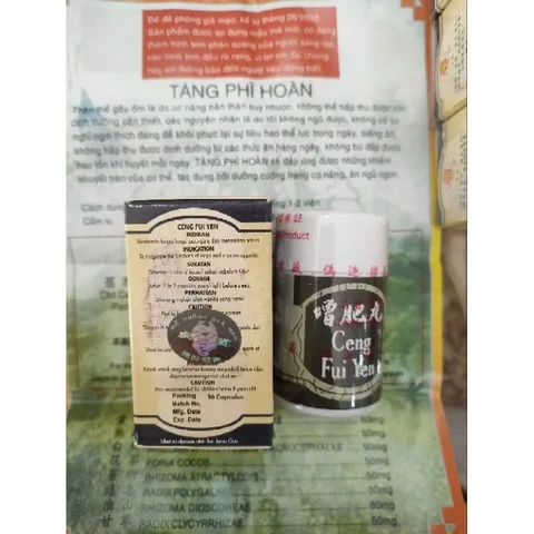 Tăng Cân Ceng Fui Yen - Sản Phẩm Hỗ Trợ Tăng Cân Từ Thiên Nhiên, Giúp Cơ Thể Hấp Thụ Dinh Dưỡng, Thích Hợp Cho Người Gầy, Mệt Mỏi