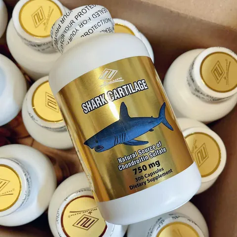 Viên uống sụn cá mâp Shark Cartilage 750mg USA 300 viên