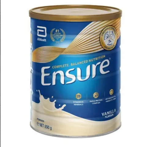 Sữa Bột Ensure Úc 850g Hương Vani - Giàu Dinh Dưỡng Chuyên Biệt Cho Người Cao Tuổi và Người Hồi Phục Sức Khỏe