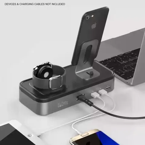 Dock Sạc Đa Năng Oittm cho iPhone, iPad và Apple Watch - Thiết Kế Hiện Đại, Chất Liệu Cao Cấp, Sạc Đồng Thời 3 Thiết Bị