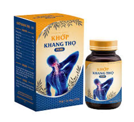 Khớp Khang Thọ Plus - Hỗ Trợ Giảm Đau Nhức Xương Khớp Hiệu Quả 220 viên - Thực Phẩm Bổ Sung Xương Khớp Chính Hãng Việt Nam