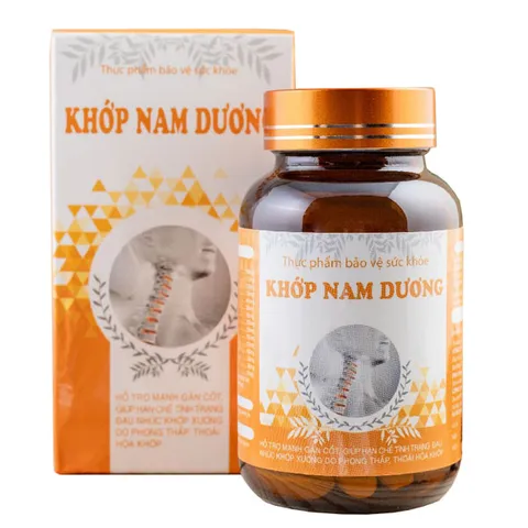 Khớp NAM DƯƠNG Khang Thọ Gold Giảm Đau Xương Khớp - Hộp 30 Viên, Giải Pháp Cho Người Đau Nhức Khớp, Tốt Cho Sức Khỏe