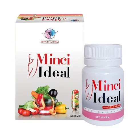 Minci Ideal- Viên uống thảo mộc hỗ trợ giảm cân, giảm mỡ nhanh chóng cho phái đẹp