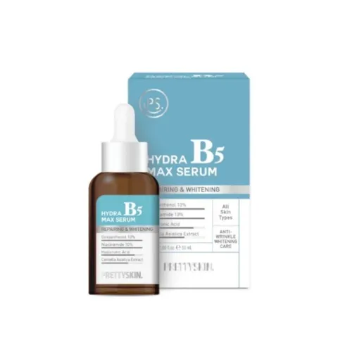 Serum phục hồi dưỡng trắng da B5 Prettyskin 50ml - Chất nhẹ, phù hợp mọi loại da, giúp làm đều màu da và cung cấp độ ẩm hiệu quả.