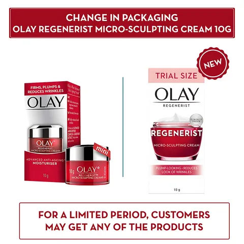 Kem Dưỡng Olay Regenerist Micro-Sculpting Cream 10g Mini