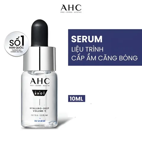 Serum Cấp Ẩm AHC Pro Shot Hyaluro-Deep Serum 10ml Mini
