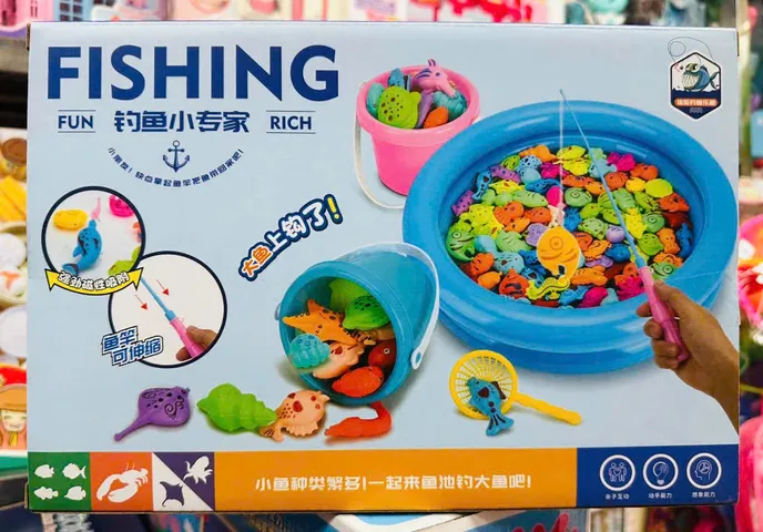 Đồ Chơi Câu Cá Phao 9962 - Bộ Đồ Chơi Giải Trí Gồm 20 Con Cá Màu Sắc Cho Trẻ Em Từ 3 Tuổi, Phát Triển Kỹ Năng Phối Hợp Và Khám Phá Thế Giới Dưới Nước