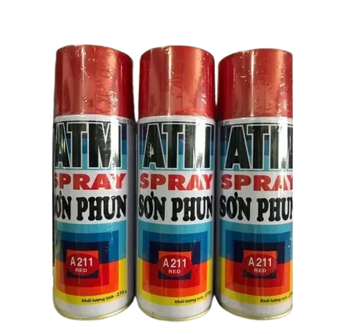 Sơn Phun Cầm Tay ATM A200 Đủ Màu - Sơn Trang Trí Bền Màu, Chống Rỉ Chất Lượng Cao, Dễ Sử Dụng Cho Nhà Cửa