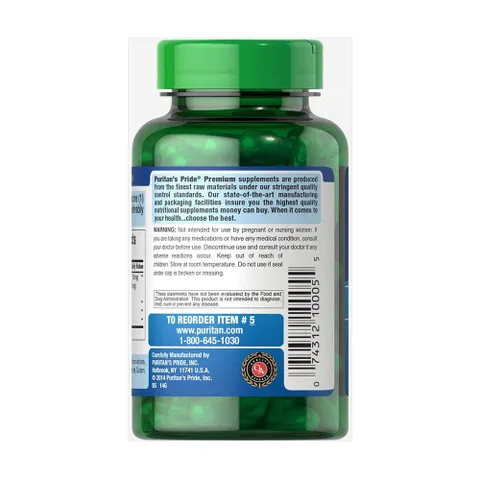 Viên Uống Isoflavones Non-GMO Đậu Nành Puritan's Pride 120 Viên - Hỗ Trợ Cân Bằng Nội Tiết Tố Phụ Nữ, Sức Khỏe Từ Thiên Nhiên
