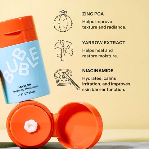 Dưỡng Ẩm Cân Bằng Dạng Gel BUBBLE Level Up Balancing Gel Moisturizer 10ml Mini