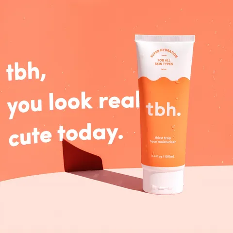Kem Dưỡng Ẩm Da Dầu TBH Skincare Thirst Trap Face Moisturiser 100mL - Cấp Ẩm Sâu Và Bảo Vệ Da Dầu, Không Bít Tắc Lỗ Chân Lông
