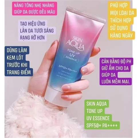 KCN - Kem Chống Nắng Skin Aqua Tone Up Uv Essence 80G