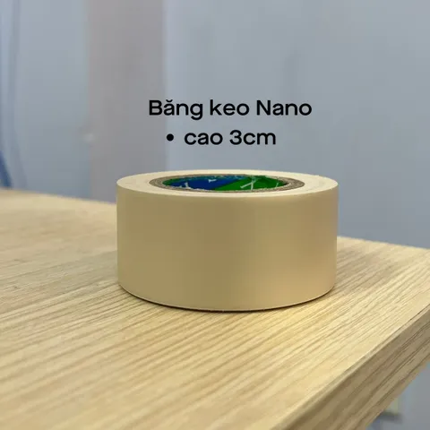 Băng keo thể thao Nano PVC, băng keo vải răng cưa dùng trong cầu lông, bóng đá