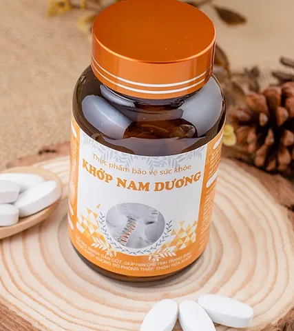 Thuốc Khớp Nam Dương - Giảm đau nhức khớp xương, hỗ trợ điều trị thoái hóa - Hộp 30 viên từ thảo dược tự nhiên Việt Nam