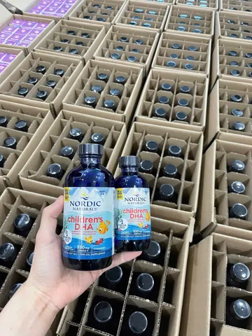 Children's DHA Nordic Naturals - Bổ sung Omega-3 cho trẻ từ 1-6 tuổi hỗ trợ phát triển trí não và thị giác, sản phẩm an toàn từ Mỹ