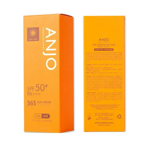 Kem Chống Nắng Anjo Professional 365 SPF 50+ PA+++ - Chống UVA/UVB, Dưỡng Ẩm, Da Mịn màng, Xuất xứ Hàn Quốc, 70g